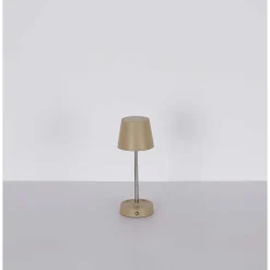 Pöytävalaisin Globo Carlos Ø10.6cm, USB-ladattava