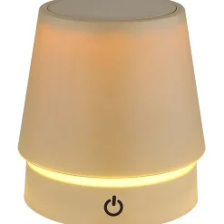 Pöytävalaisin Globo Carlos Ø10.6cm, USB-ladattava