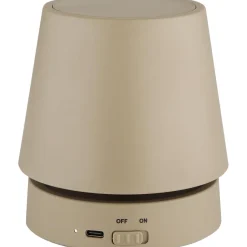 Pöytävalaisin Globo Carlos Ø10.6cm, USB-ladattava