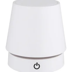Pöytävalaisin Globo Carlos Ø10.6cm, USB-ladattava