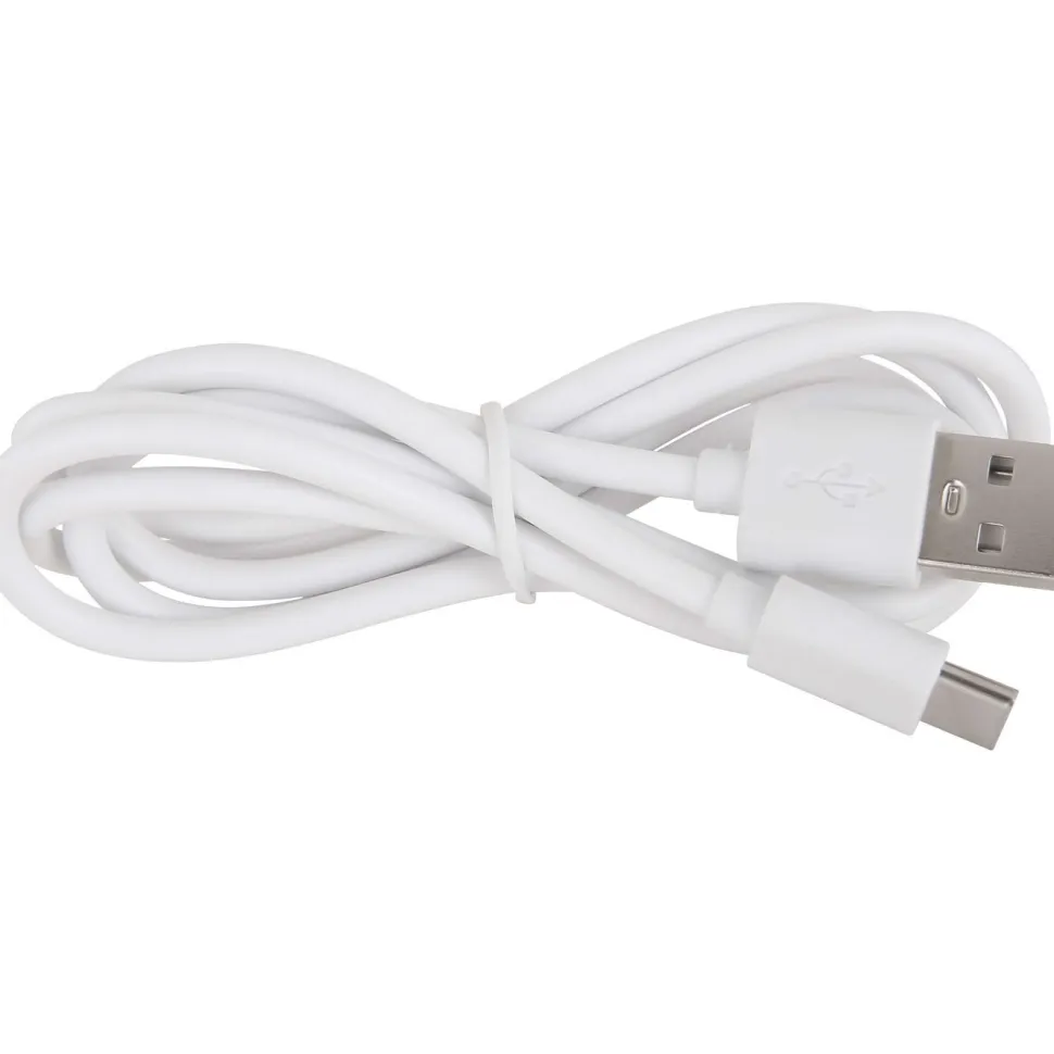 Pöytävalaisin Globo Carlos Ø10.6cm, USB-ladattava
