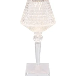 Pöytävalaisin Globo Gixi 12cm, CCT, USB, kirkas