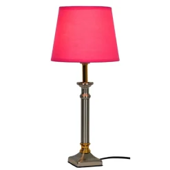 Pöytävalaisin Heat Classic 47 cm pinkki