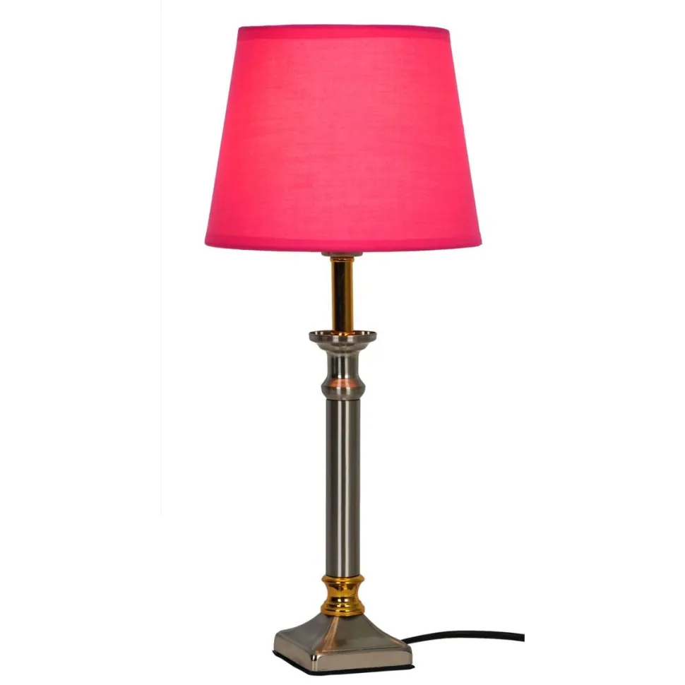 Pöytävalaisin Heat Classic 47 cm pinkki