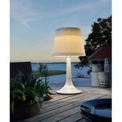 Pöytävalaisin Konstsmide Assisi 7109-202 LED solar valkoinen