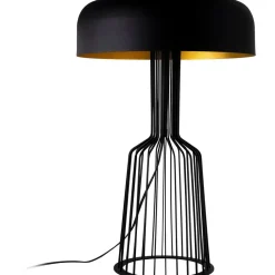 Pöytävalaisin Linento Lighting Aira musta/kulta