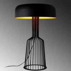 Pöytävalaisin Linento Lighting Aira musta/kulta