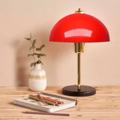 Pöytävalaisin Linento Lighting AYD-3680, 38cm, punainen