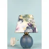 Pöytävalaisin Linento Lighting BK064, ø25cm, E27, max. 40W, IP20, laivastonsininen