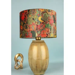 Pöytävalaisin Linento Lighting BK078, ø30cm, E27, max. 40W, IP20, monivärinen