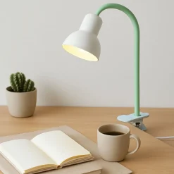 Pöytävalaisin Linento Lighting 241898, ø9cm, E27, max. 40W, IP20, minttu