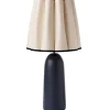 Pöytävalaisin Linento Lighting Curly, E27, max. 40W, IP20, antrasiitti