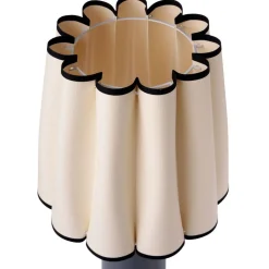 Pöytävalaisin Linento Lighting Curly, E27, max. 40W, IP20, antrasiitti