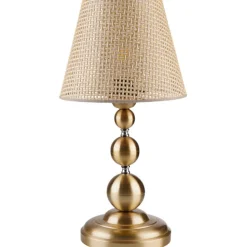 Pöytävalaisin Linento Lighting Hayal beige/kulta