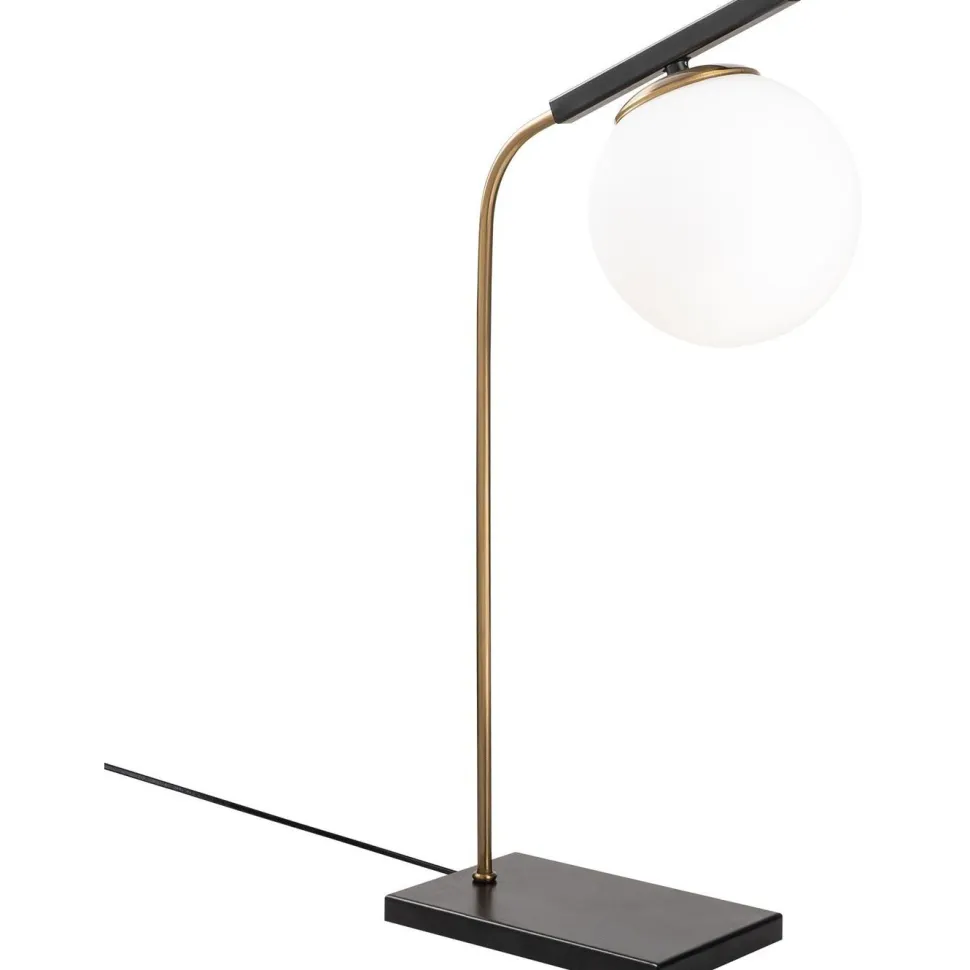 Pöytävalaisin Linento Lighting Kismet kulta/musta