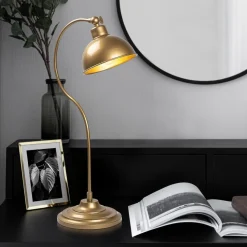 Pöytävalaisin Linento Lighting Konika kulta