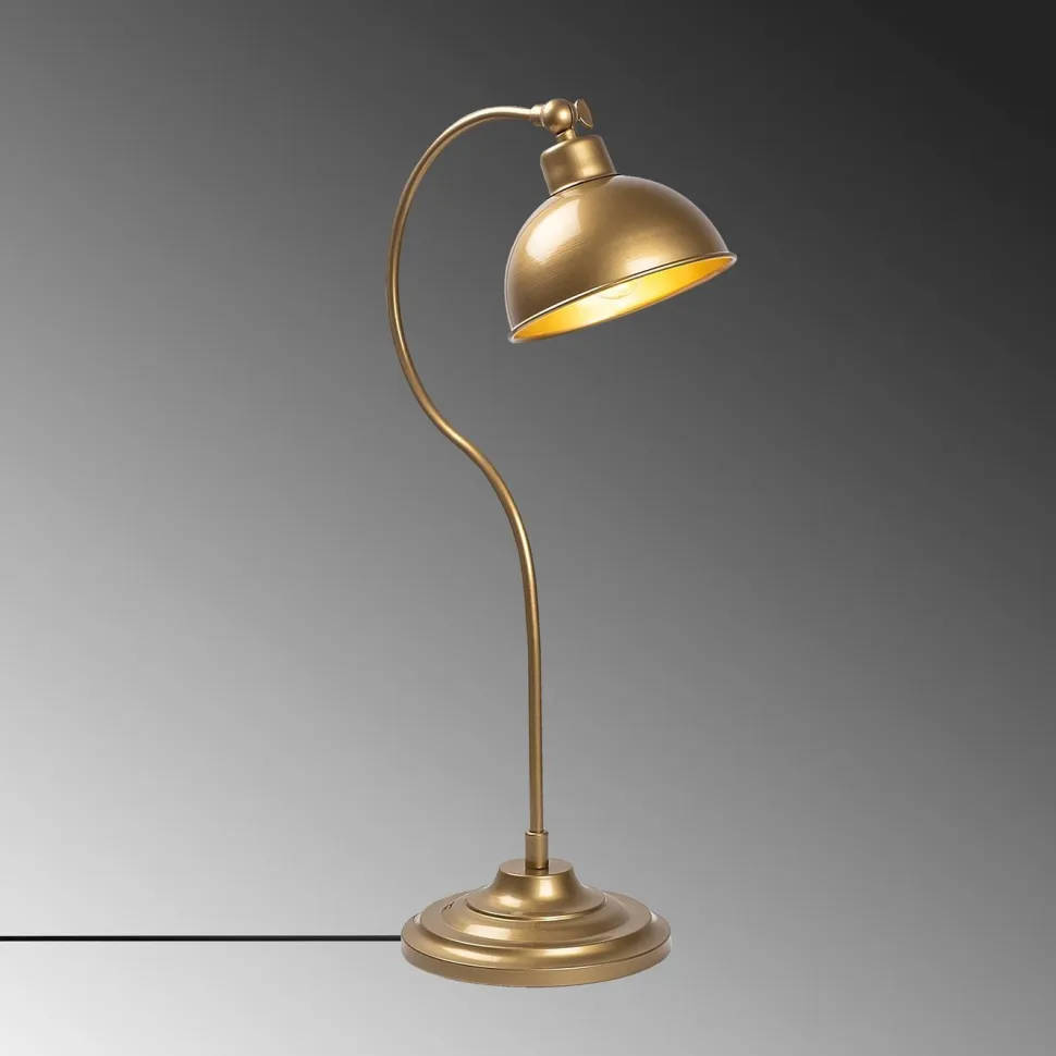 Pöytävalaisin Linento Lighting Konika kulta
