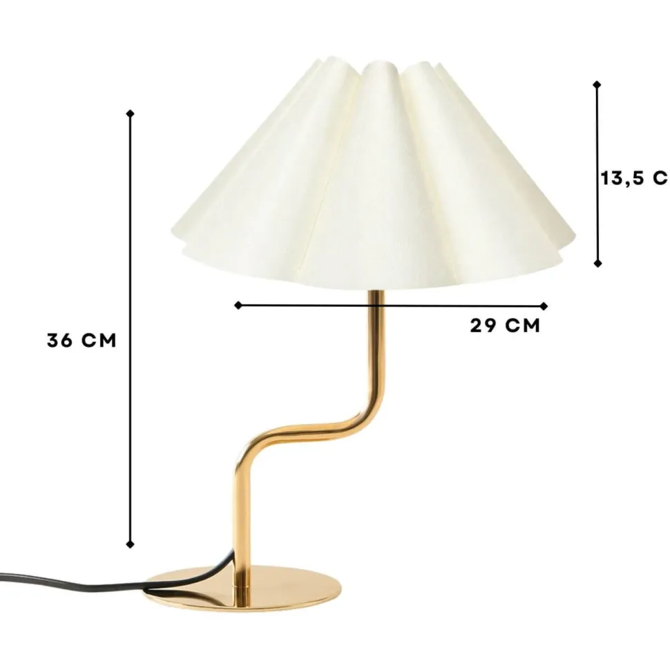 Pöytävalaisin Linento Lighting 242412 luonnonvalkoinen