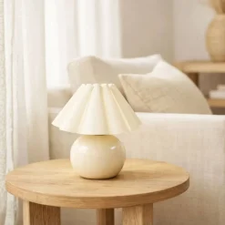Pöytävalaisin Linento Lighting 242435 luonnonvalkoinen