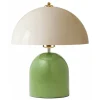 Pöytävalaisin Linento Lighting 242387 mintunvihreä/valkoinen