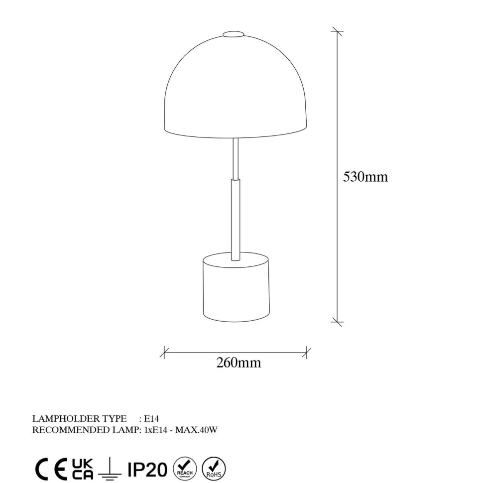 Pöytävalaisin Linento Lighting Mixed eri värejä