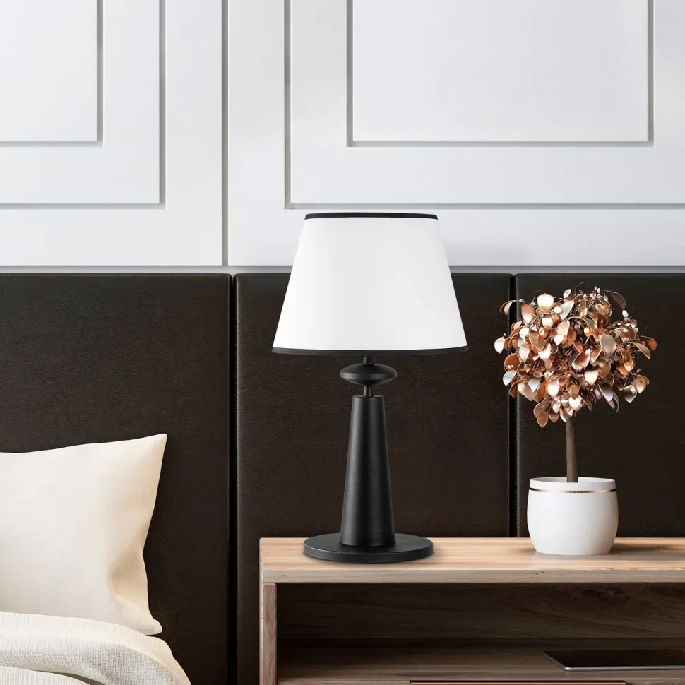 Pöytävalaisin Linento Lighting Pardo musta