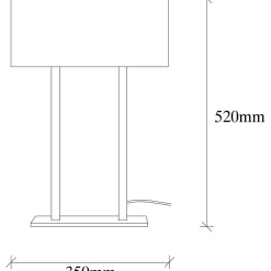 Pöytävalaisin Linento Lighting Salieri eri värejä