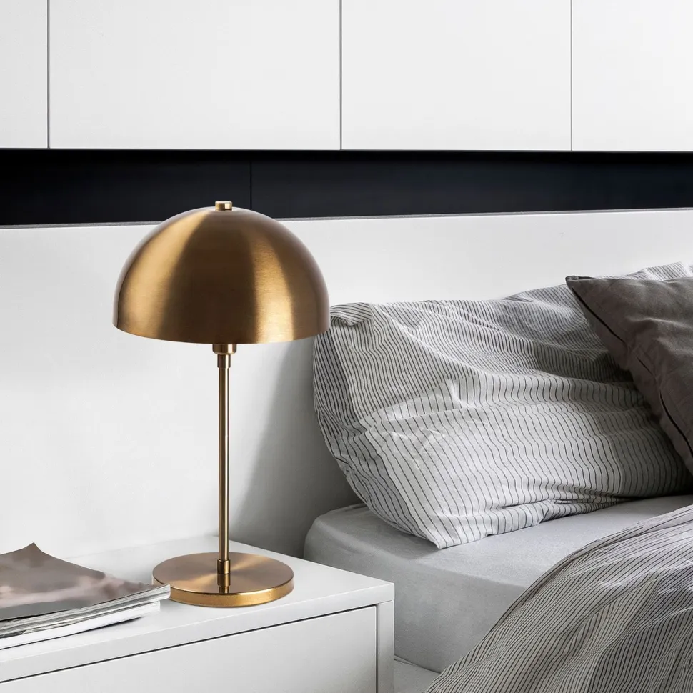 Pöytävalaisin Linento Lighting Varzan 10857, 50cm, antiikkimessinki
