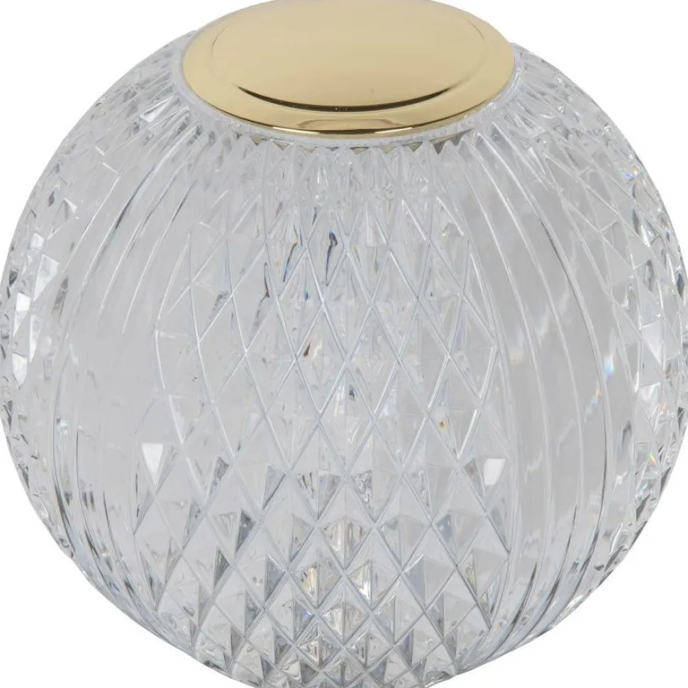 Pöytävalaisin Lucide Cintra Ø9cm, 3 Step himmennys, 1x1.5W/3000K, kirkas