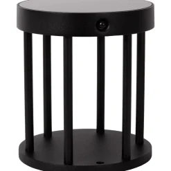 Pöytävalaisin Lucide Jackson, Ø16cm, IP54, 2W, musta
