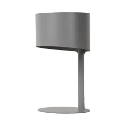 Pöytävalaisin Lucide Knulle Ø15x28,5cm 40W antrasiitti