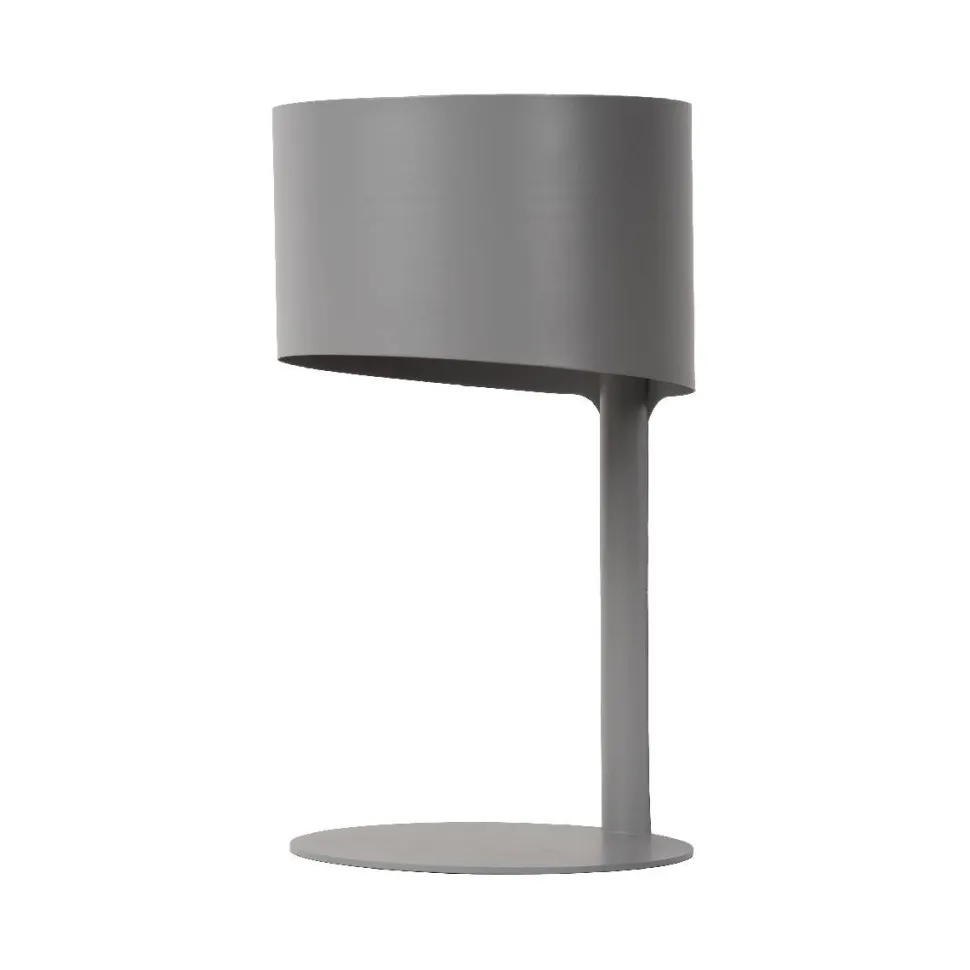 Pöytävalaisin Lucide Knulle Ø15x28,5cm 40W antrasiitti
