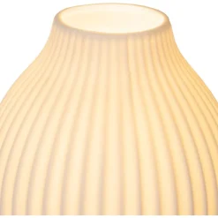 Pöytävalaisin Lucide Momoro, 40.2cm, 1xE14, valkoinen