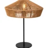 Pöytävalaisin Lucide Yunkai, 50cm, 1xE27, luonnollinen
