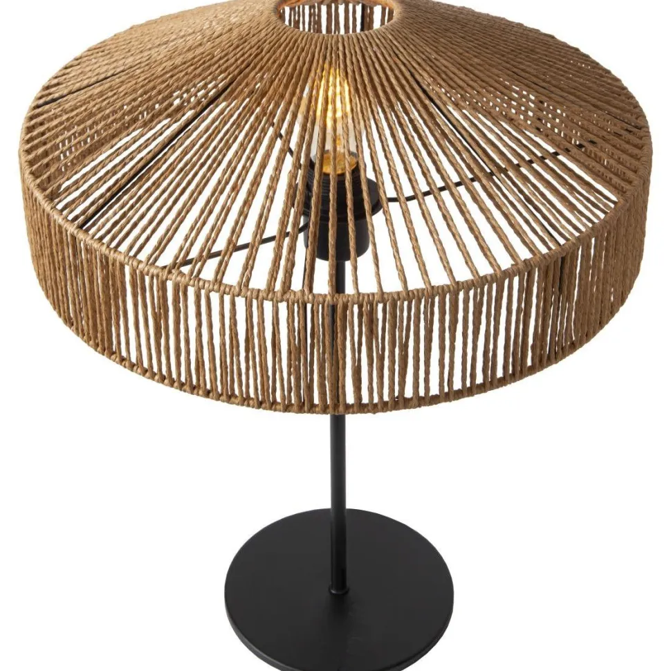Pöytävalaisin Lucide Yunkai, 50cm, 1xE27, luonnollinen