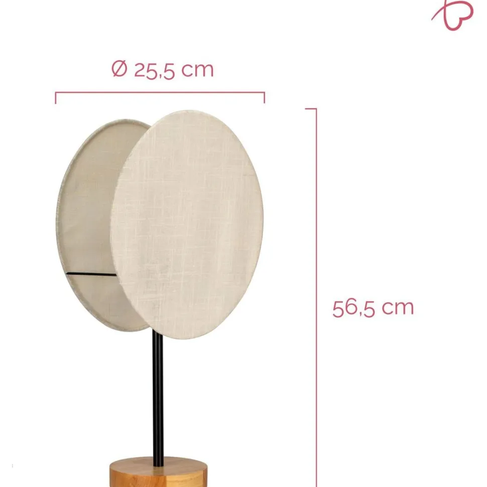 Pöytävalaisin Paulmann Pauleen Boho Darling, E27, beige