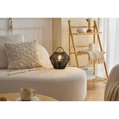 Pöytävalaisin Paulmann Pauleen Boho Glow, E27, musta