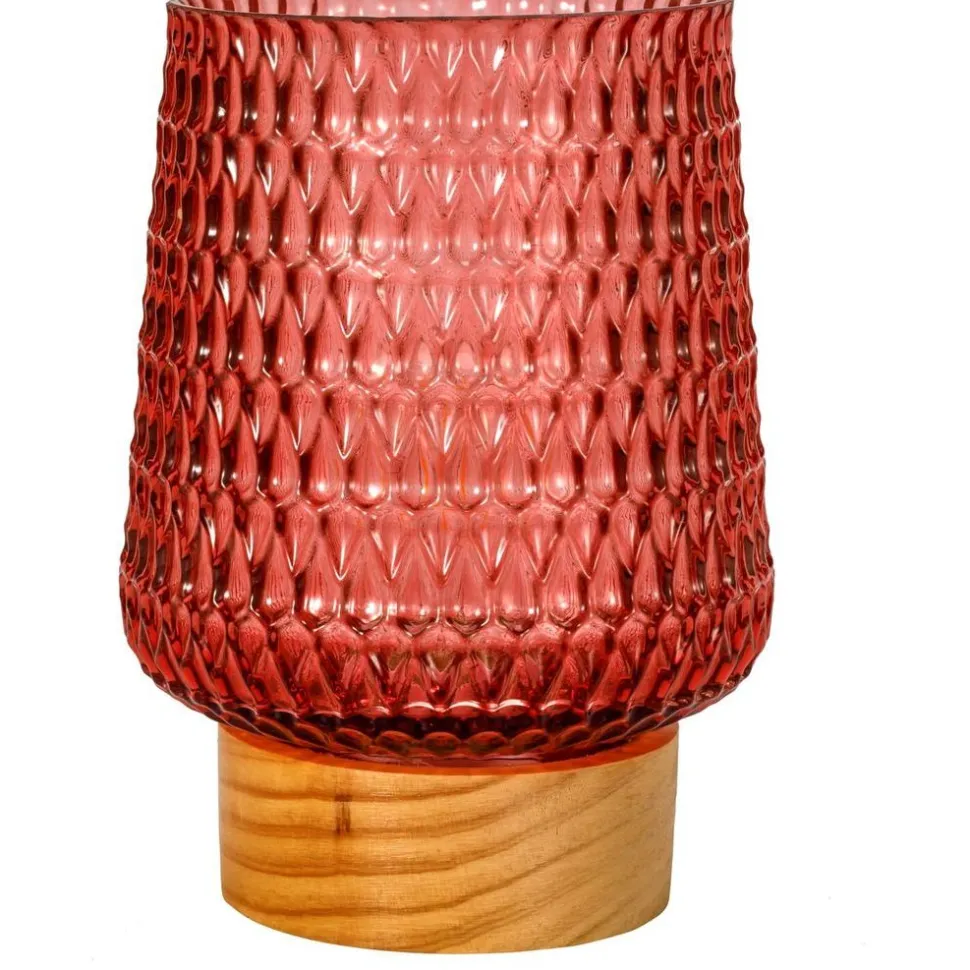 Pöytävalaisin Paulmann Pauleen Boho Shine, paristokäyttöinen, E27, 2700K, pinkki