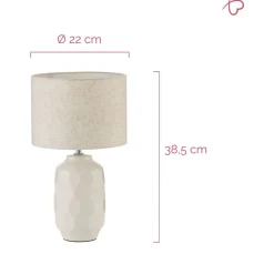Pöytävalaisin Paulmann Pauleen Charming Sparkle, E14, kerma