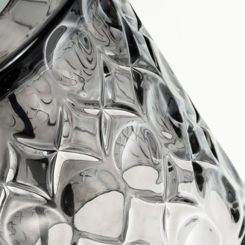 Pöytävalaisin Paulmann Pauleen Crystal Glow, E14, harmaa/musta