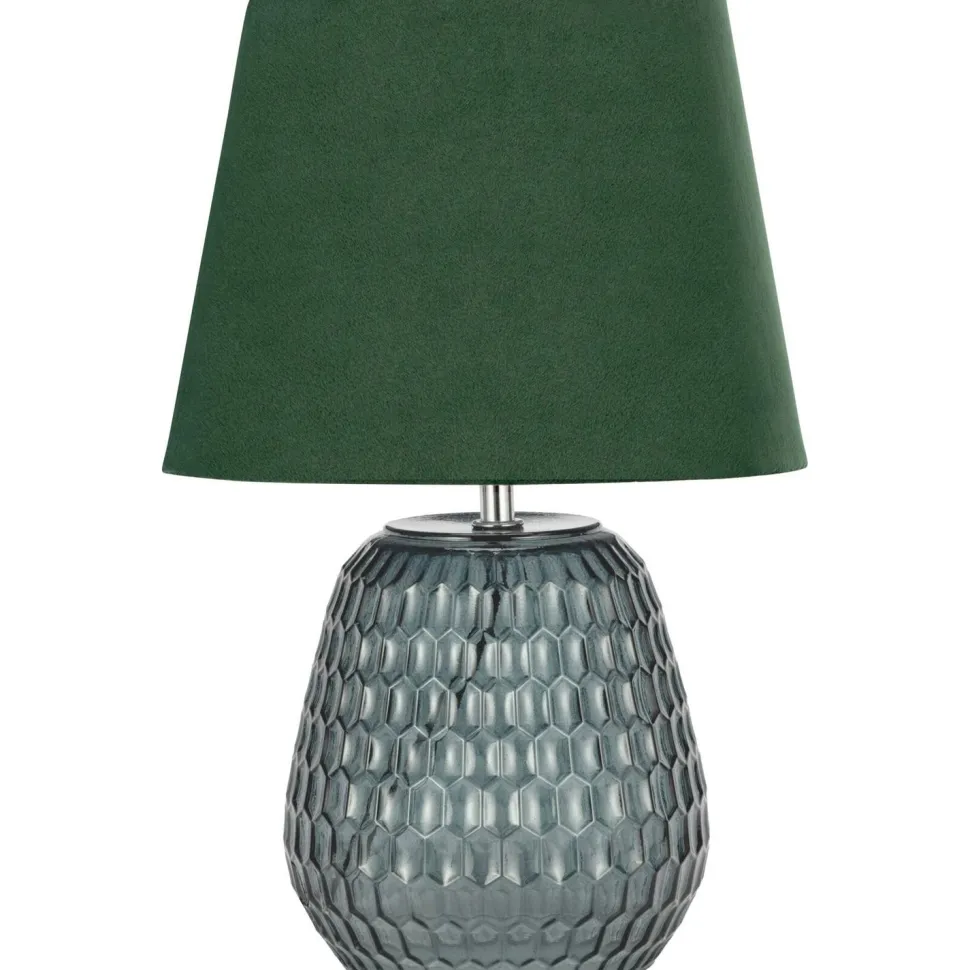 Pöytävalaisin Paulmann Pauleen Crystal Velours E14 max. 40W Green