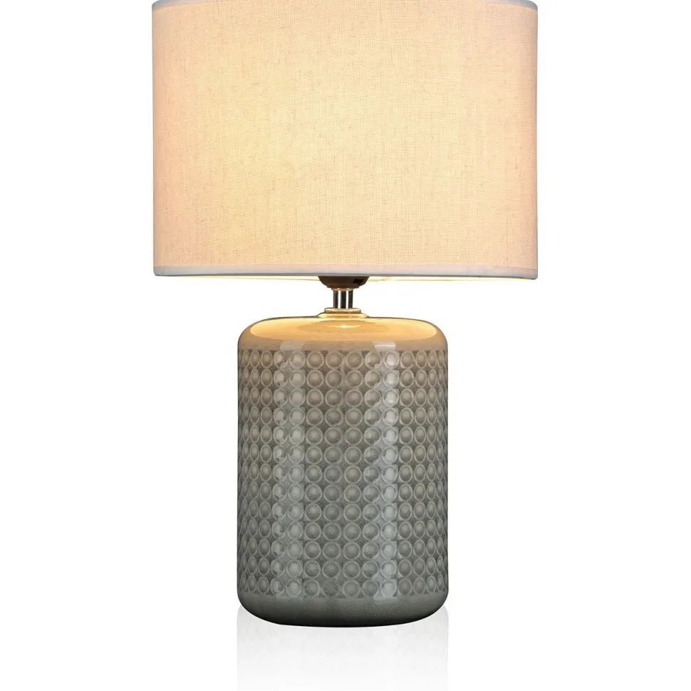 Pöytävalaisin Paulmann Pauleen Go for Glow E27, vihreänharmaa/beige