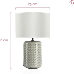 Pöytävalaisin Paulmann Pauleen Go for Glow E27, vihreänharmaa/beige