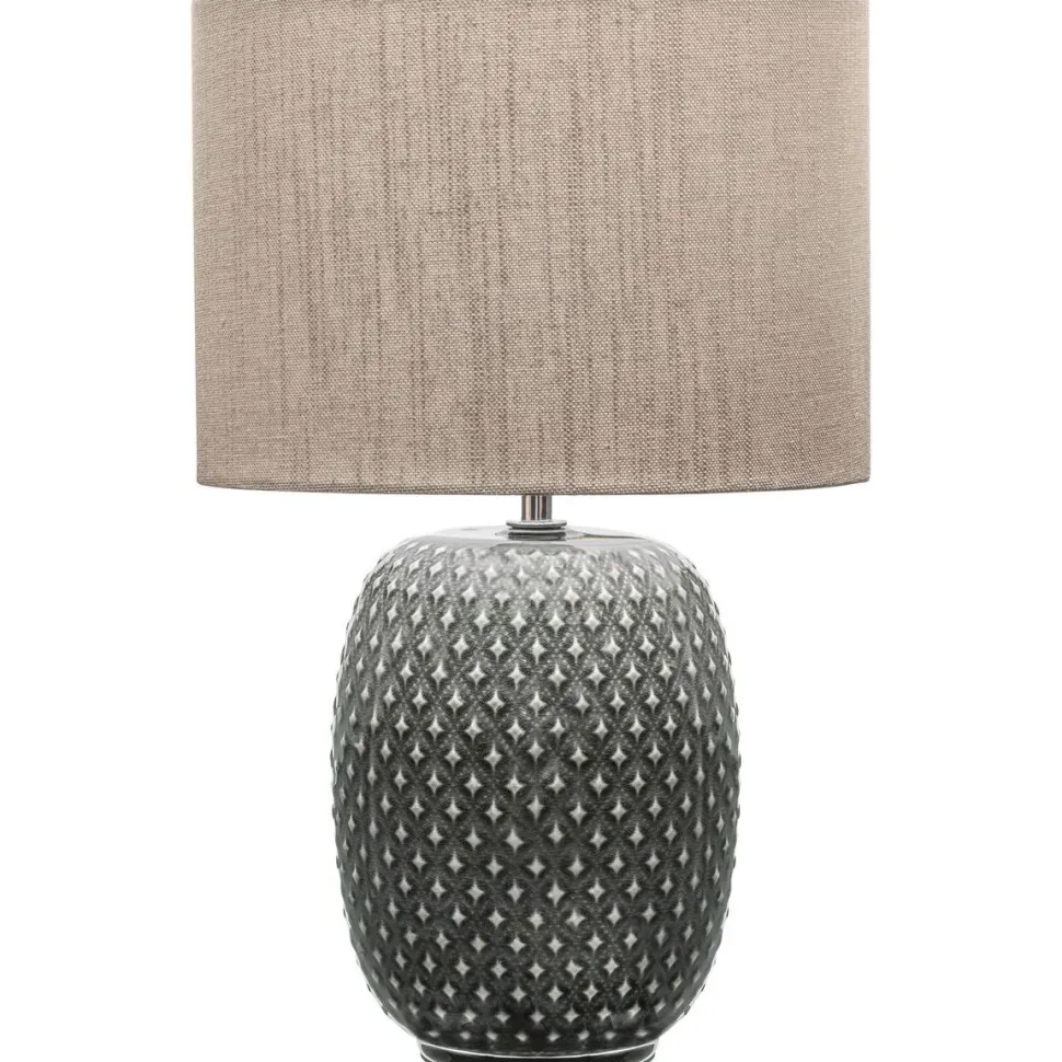 Pöytävalaisin Paulmann Pauleen Pretty Classy E27, harmaa/beige
