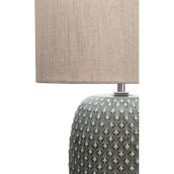 Pöytävalaisin Paulmann Pauleen Pretty Classy E27, harmaa/beige