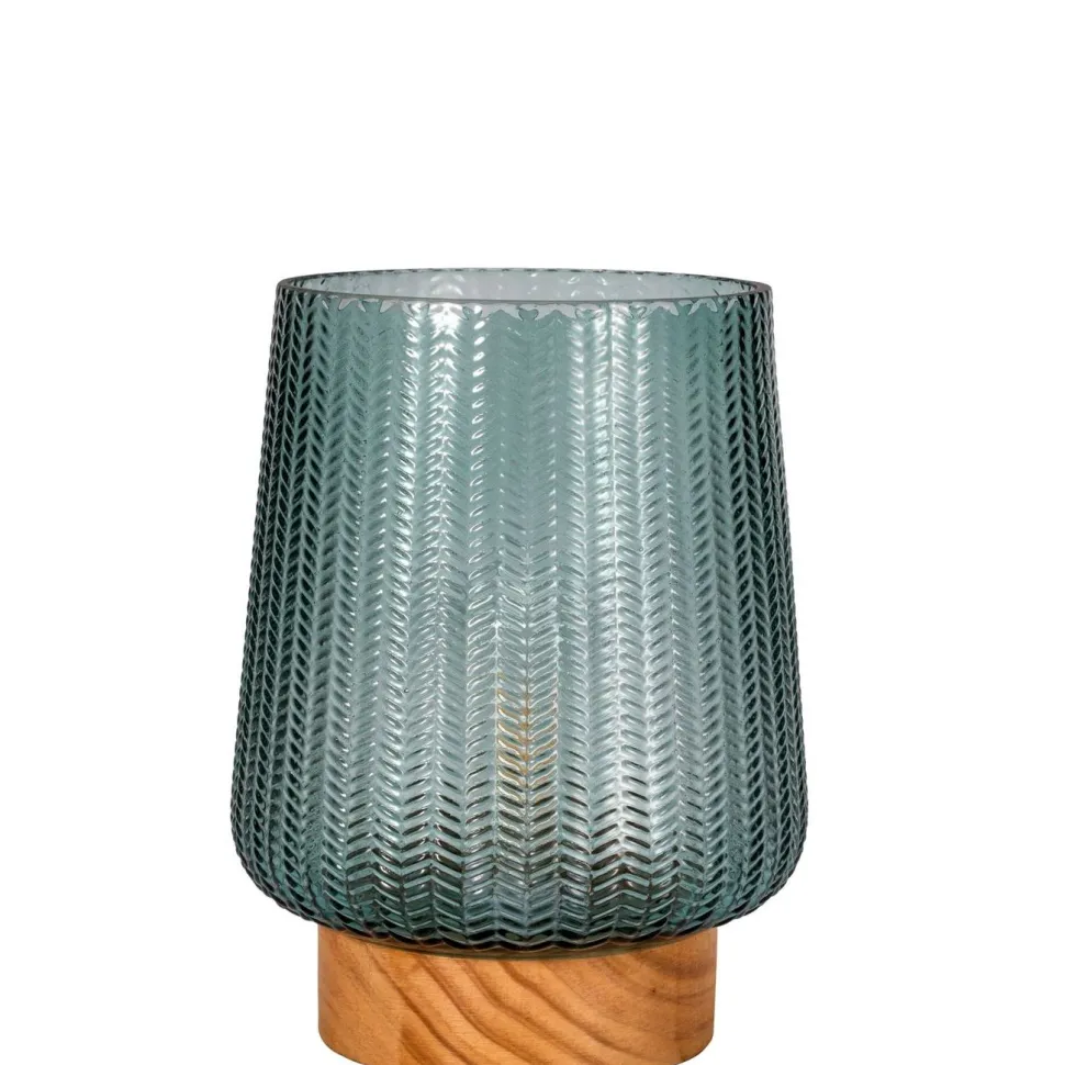 Pöytävalaisin Paulmann Pauleen Sparkling Glamour, paristokäyttöinen, E27, 2700K, turkoosi