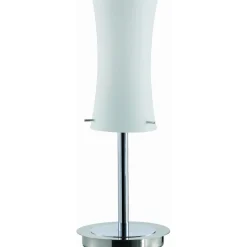Pöytävalaisin Paul Neuhaus Lory 40W 230V IP20 Ø 170mm harjattu teräs