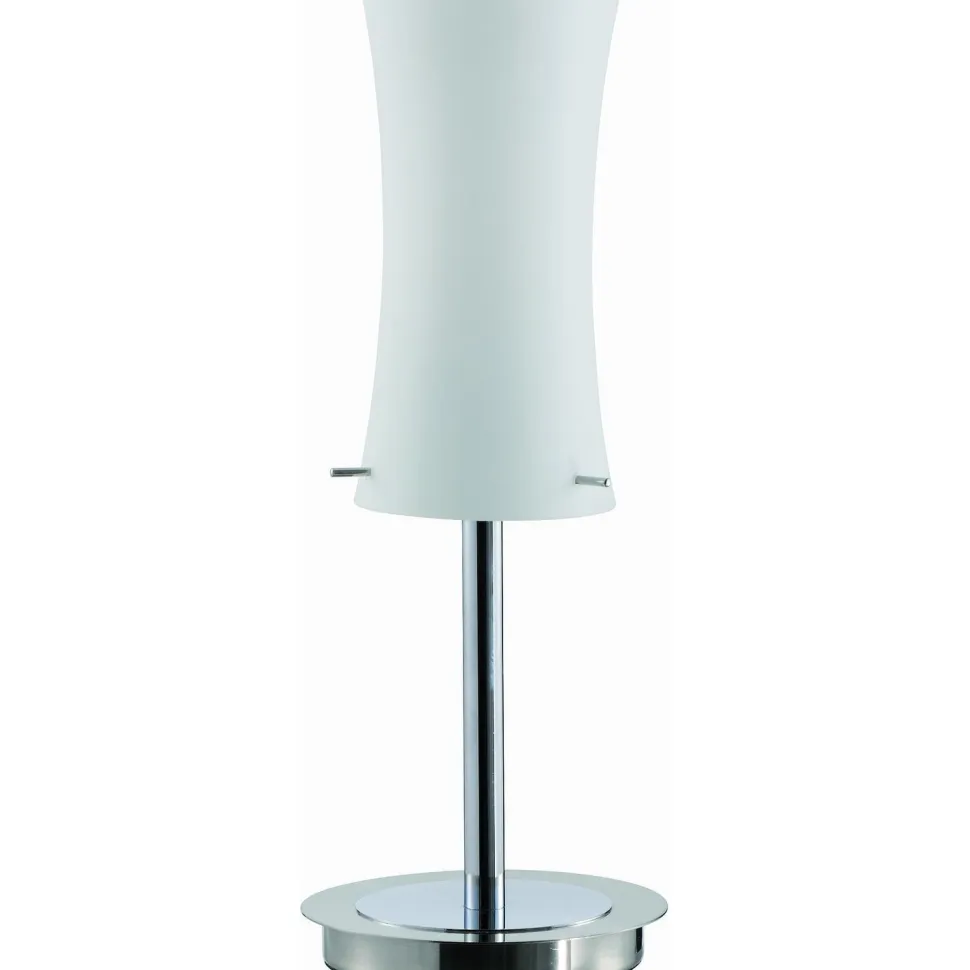 Pöytävalaisin Paul Neuhaus Lory 40W 230V IP20 Ø 170mm harjattu teräs