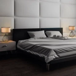 Pöytävalaisinsetti (2kpl) Linento Lighting Diamond, E27, musta