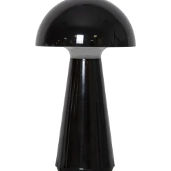 Pöytävalaisin Star Trading Mushroom, ladattava, 28cm, valkoinen
